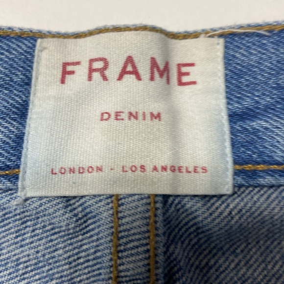 FRAME DENIM Style RRLISH039 Le Original Short Button Fly $225 - Picture 4 of 15
